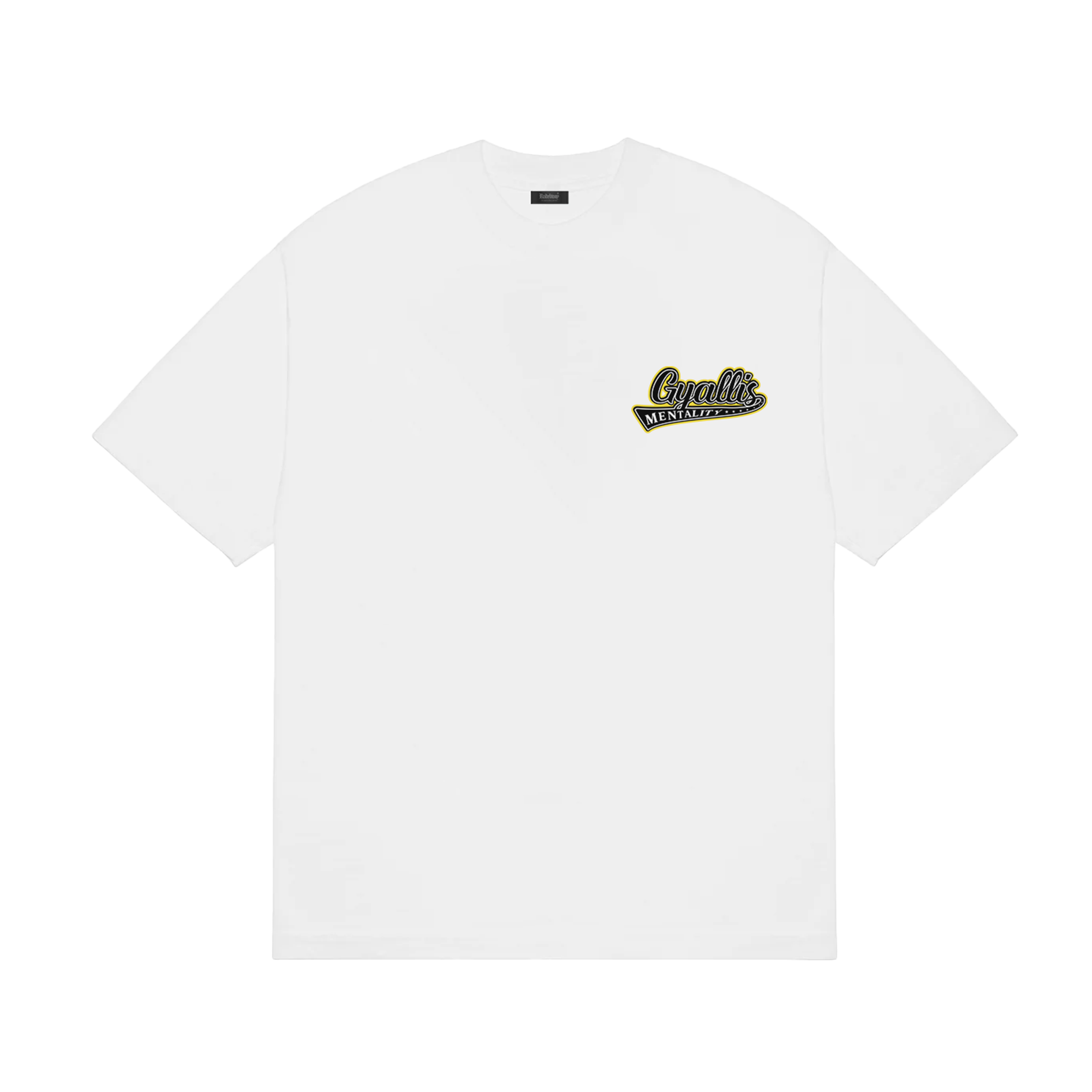 GYALLIS MENTALITY TEE [WHITE]